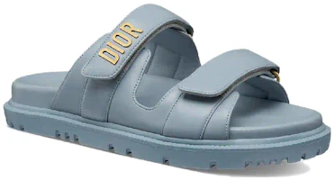 Order (W) Sandal Dior DiorAct 'Kulit Anak Biru Hujung Terbuka' KCQ718LAB_S18N