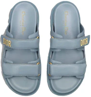 Lookbook (W) Sandal Dior DiorAct 'Kulit Anak Biru Hujung Terbuka' KCQ718LAB_S18N