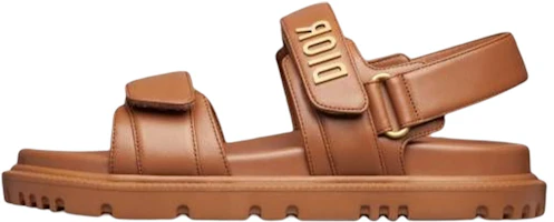 (Women) Dior DiorAct Sandal 'Brown Leather' KCQ547LAB_S33M (Women) Dior DiorAct Sandal 'Brown Leather' KCQ547LAB_S33M