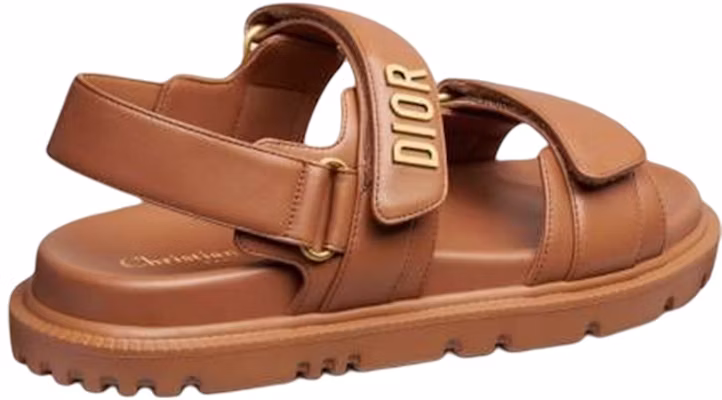 (Women) Dior DiorAct Sandal 'Brown Leather' KCQ547LAB_S33M Purchase (Women) Dior DiorAct Sandal 'Brown Leather' KCQ547LAB_S33M