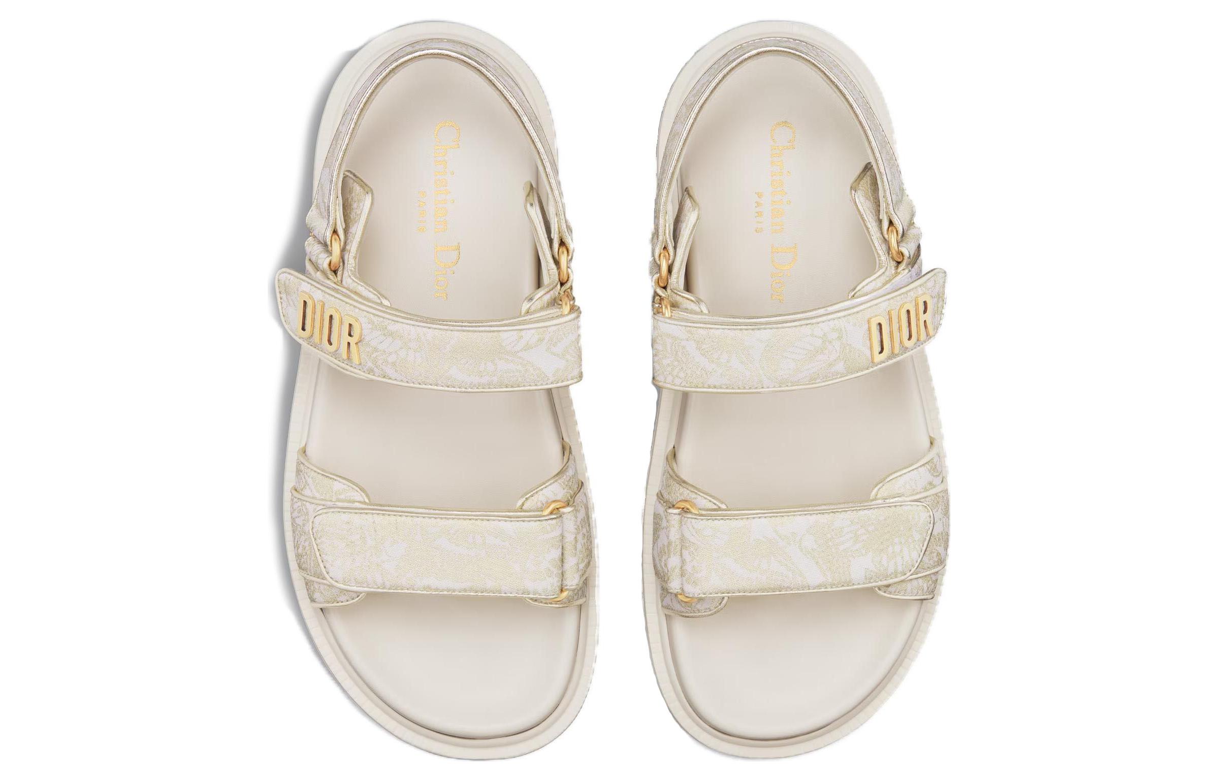 Shop (W) Dior DiorAct Sandale ''Gold Komfort'' KCQ868BLF_S09W