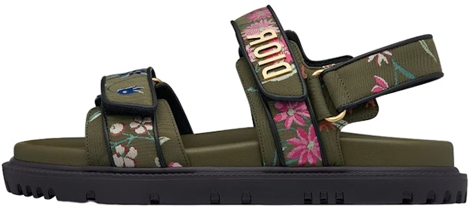 (W) Sandal Dior DiorAct 'Kain Teknologi Sulaman Khaki' KCQ549FWL_S11H Buy (W) Sandal Dior DiorAct 'Kain Teknologi Sulaman Khaki' KCQ549FWL_S11H