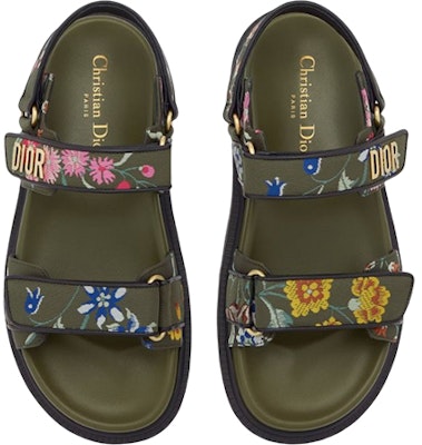 (W) Sandalia Dior DiorAct 'Tela Técnica Bordada Kaki' KCQ549FWL_S11H Lookbook (W) Sandalia Dior DiorAct 'Tela Técnica Bordada Kaki' KCQ549FWL_S11H