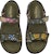 (W) Sandal Dior DiorAct 'Kain Teknologi Sulaman Khaki' KCQ549FWL_S11H