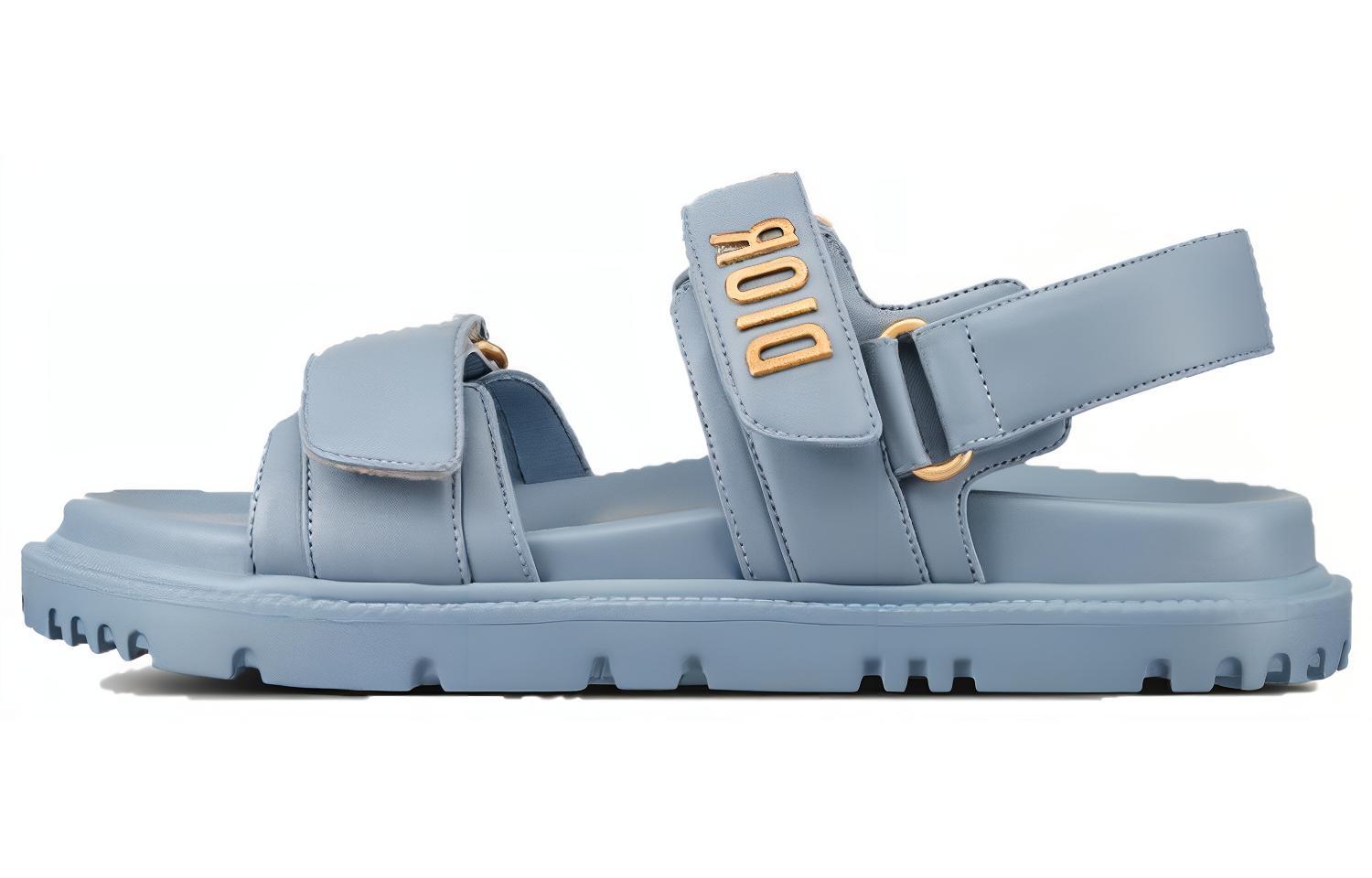 (Women) Dior DiorAct Sandal 'Light Blue' KCQ547LAB_S18N