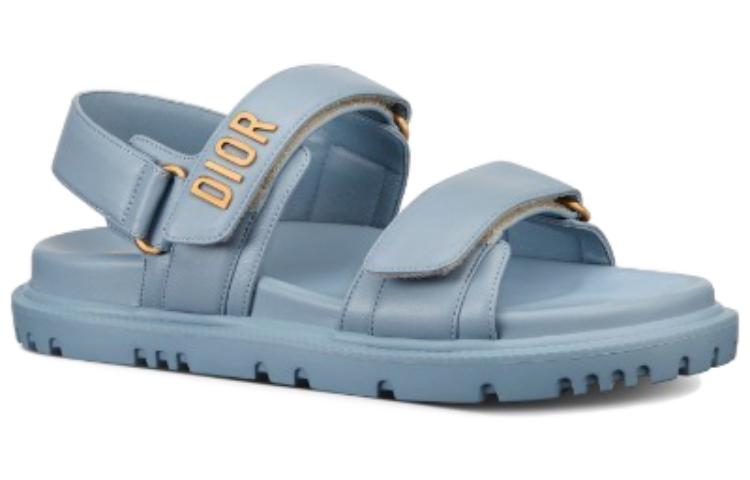 Shop (W) Sandal Dior DiorAct 'Biru Muda' KCQ547LAB_S18N