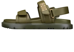 (Women) Dior DiorAct Sandal 'Magic Tape Green' KCQ547LA_B11H (Women) Dior DiorAct Sandal 'Magic Tape Green' KCQ547LA_B11H