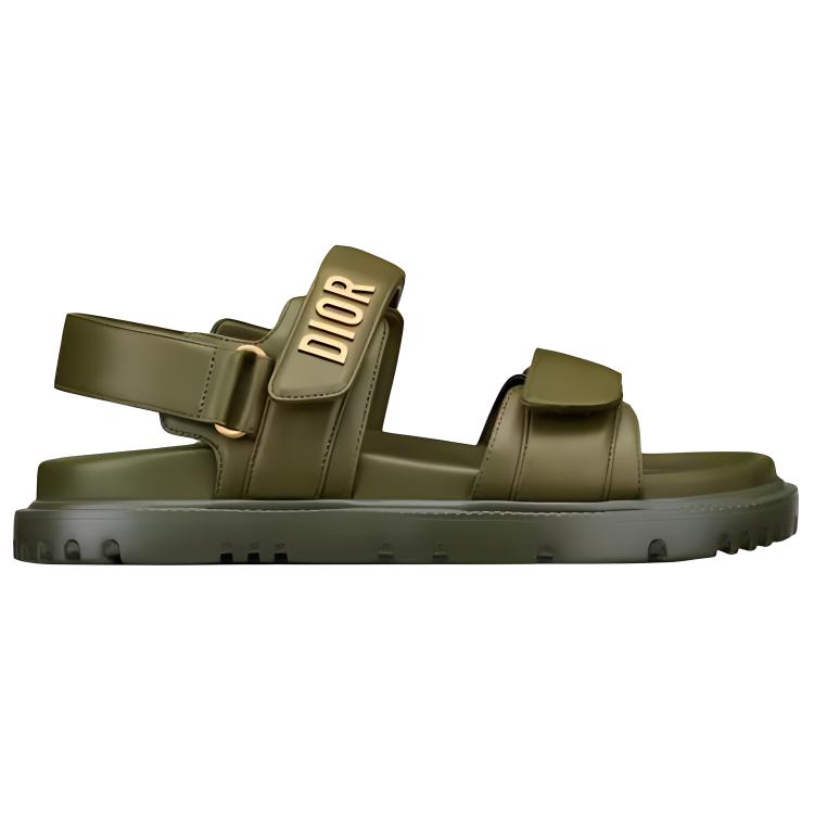 Order (W) 迪奥DiorAct凉鞋‘魔术贴绿色’ KCQ547LA_B11H