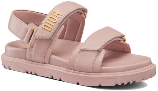 DIOR迪奧 Dioract 百搭舒適 沙灘涼鞋 女款 裸粉色 Lookbook DIOR迪奧 Dioract 百搭舒適 沙灘涼鞋 女款 裸粉色