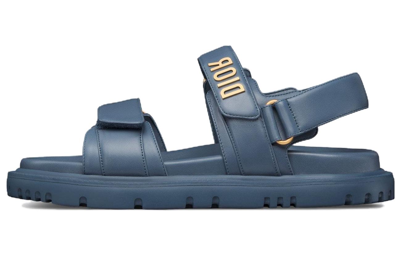 (Women) Dior DiorAct Sandal 'Pale Midnight Blue' KCQ547LAB_S23N