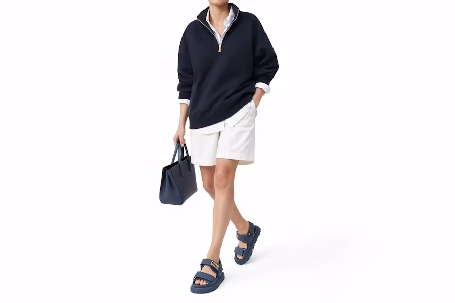 (W) Sandal Dior DiorAct 'Biru Tengah Malam Pucat' KCQ547LAB_S23N Order (W) Sandal Dior DiorAct 'Biru Tengah Malam Pucat' KCQ547LAB_S23N