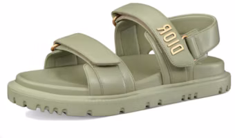 Shop (Women) Dior Dioract Sandal 'Pastel Peyote Green' KCQ547LAB-S65H