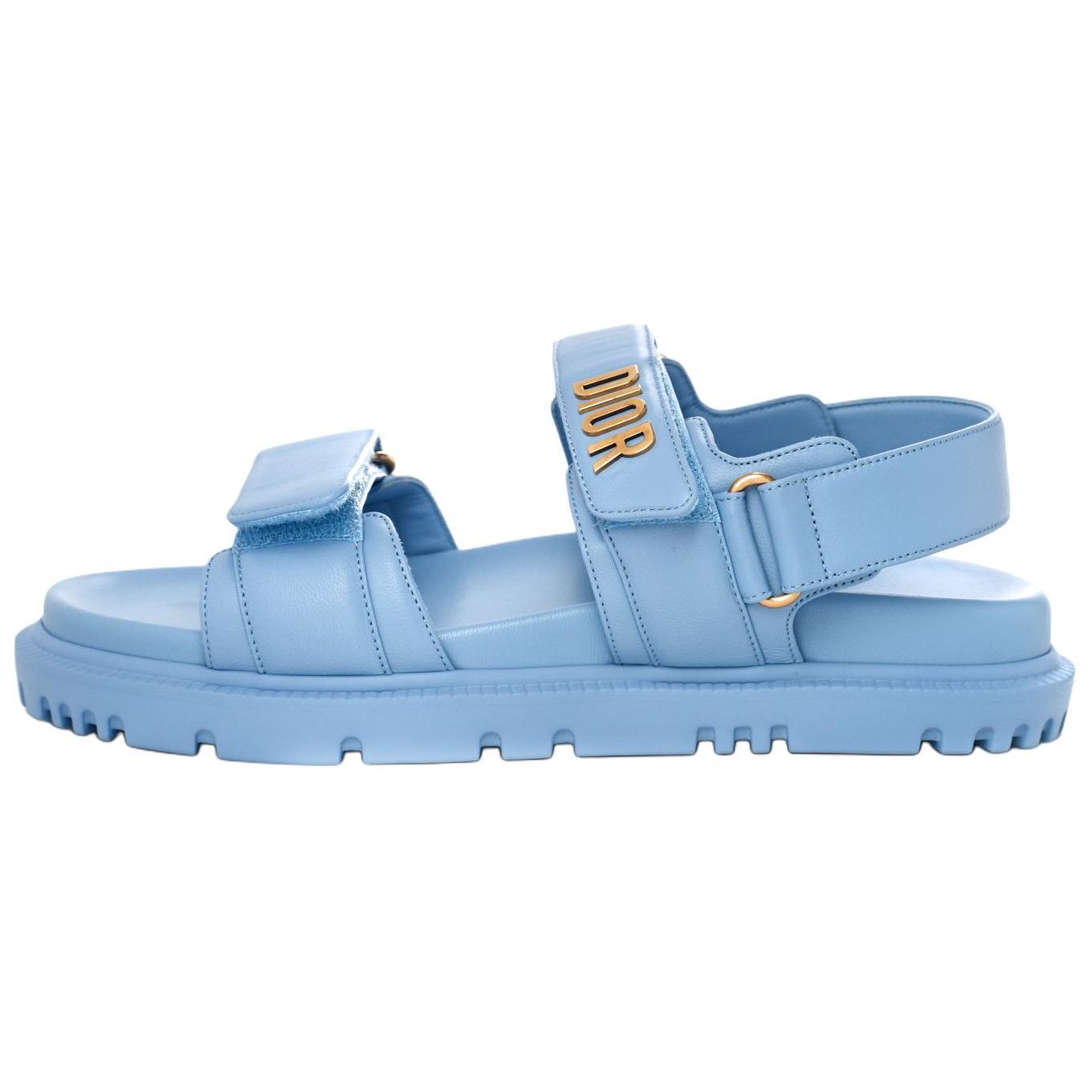 (Women) Dior DiorAct Sandal 'Sky Blue' KCQ547LAB_S11N