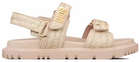 (W) Sandalia Dior DiorAct 'Logo Beige con Velcro'. KCQ840WJU_S23Y Order (W) Sandalia Dior DiorAct 'Logo Beige con Velcro'. KCQ840WJU_S23Y