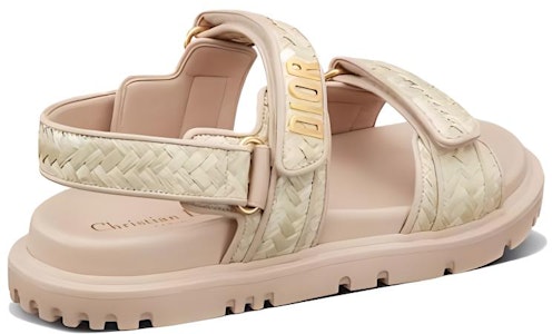 (W) Sandal Dior DiorAct 'Tan Logo Velcro' KCQ840WJU_S23Y Shop (W) Sandal Dior DiorAct 'Tan Logo Velcro' KCQ840WJU_S23Y