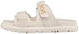 (W) Sandal Dior Dioract 'Putih' KCQ718LAB_S03W
