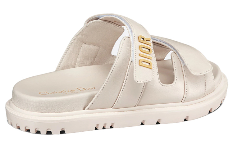 Shop (W) Sandal Dior Dioract 'Putih' KCQ718LAB_S03W