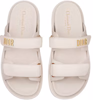 Purchase (Women) Dior Dioract Sandal 'White' KCQ718LAB_S03W