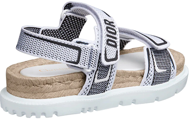 (Women) Dior Dioract Sandal 'White Black' KCQ691TKJ-S19W Shop (Women) Dior Dioract Sandal 'White Black' KCQ691TKJ-S19W