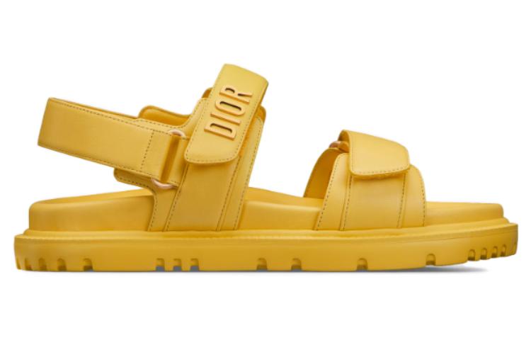 Order (W) Dior ディオールアクト サンダル "イエローマジックテープ" KCQ547LAB_S32Y