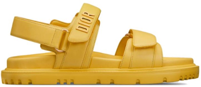 (W) 迪奥 DiorAct凉鞋 '黄色魔术贴' KCQ547LAB_S32Y Order (W) 迪奥 DiorAct凉鞋 '黄色魔术贴' KCQ547LAB_S32Y