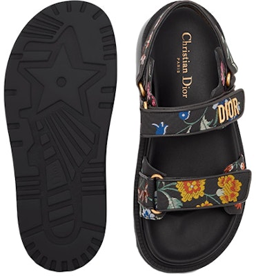 (W) 디올 DIORact 샌들 블랙 멀티컬러 KCQ549FWL_S900 Purchase (W) 디올 DIORact 샌들 블랙 멀티컬러 KCQ549FWL_S900