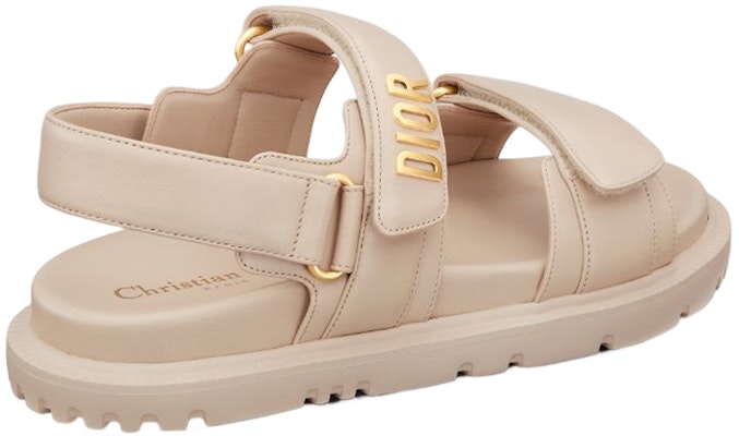 (W) Sandalia Dior DIORact Beige Empolvado de Piel de Cordero KCQ547LAB_S51U Lookbook (W) Sandalia Dior DIORact Beige Empolvado de Piel de Cordero KCQ547LAB_S51U