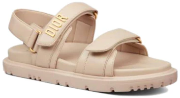 Lookbook (Women) Dior DIORact Sandal Powder Beige Lambskin KCQ547LAB_S51U