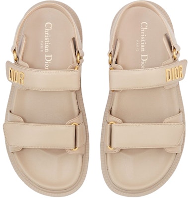(W) Sandalia Dior DIORact Beige Empolvado de Piel de Cordero KCQ547LAB_S51U Shop (W) Sandalia Dior DIORact Beige Empolvado de Piel de Cordero KCQ547LAB_S51U