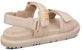 (W) Sandal Dior DIORact Beige Serbuk Kulit Anak Biri-Biri KCQ547LAB_S51U