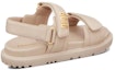 Shop (W) Sandal Dior DIORact Beige Serbuk Kulit Anak Biri-Biri KCQ547LAB_S51U