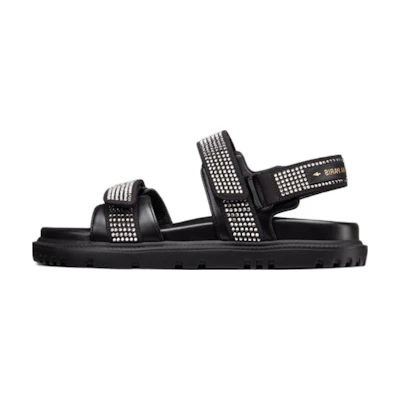 (W) Dior DiorAct Sandals 'Black Simple Fashion'
