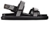 (W) Sandal Dior DiorAct 'Hitam Fesyen Ringkas' KCQ567NPT_S04X