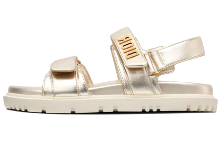 (Women) Dior DiorAct Sandals 'Gold' KCQ547LCV_S49K