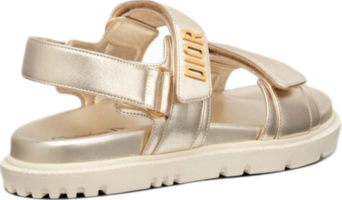 (W) 디올 디오랙트 샌들 '골드' (Dior DiorAct Sandals 'Gold') KCQ547LCV_S49K Shop (W) 디올 디오랙트 샌들 '골드' (Dior DiorAct Sandals 'Gold') KCQ547LCV_S49K