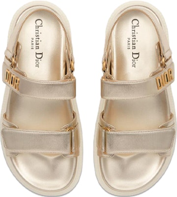 (W) 디올 디오랙트 샌들 '골드' (Dior DiorAct Sandals 'Gold') KCQ547LCV_S49K Purchase (W) 디올 디오랙트 샌들 '골드' (Dior DiorAct Sandals 'Gold') KCQ547LCV_S49K
