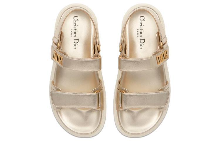 Purchase (W) 디올 디오랙트 샌들 '골드' (Dior DiorAct Sandals 'Gold') KCQ547LCV_S49K