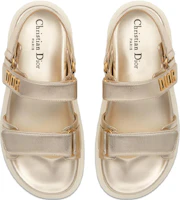 Purchase (Women) Dior DiorAct Sandals 'Gold' KCQ547LCV_S49K