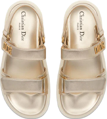 (W) 디올 디오랙트 샌들 '골드' (Dior DiorAct Sandals 'Gold') KCQ547LCV_S49K Purchase (W) 디올 디오랙트 샌들 '골드' (Dior DiorAct Sandals 'Gold') KCQ547LCV_S49K