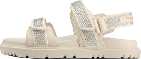 (Women) Dior DiorAct Sandals 'Minimalist Casual White' KCQ567NPT_S77W (Women) Dior DiorAct Sandals 'Minimalist Casual White' KCQ567NPT_S77W