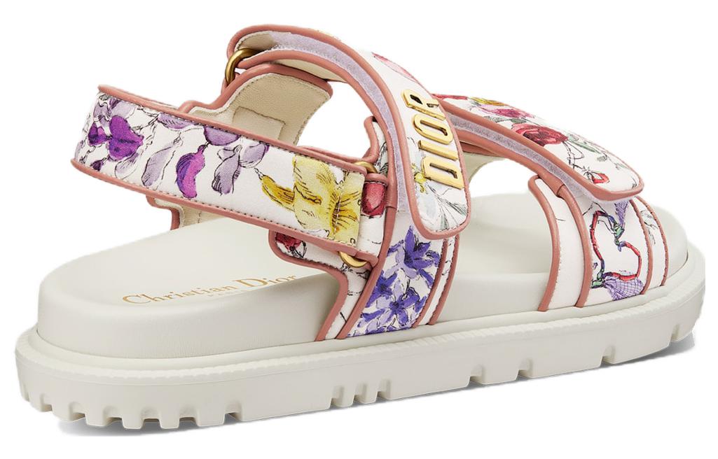 Lookbook (W) Sandal Dior DiorAct 'Putih Nyaman Kasual' KCQ868FGL_S43L