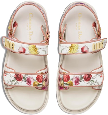 (Women) Dior DiorAct Sandals 'White Comfort Casual' KCQ868FGL_S43L Shop (Women) Dior DiorAct Sandals 'White Comfort Casual' KCQ868FGL_S43L