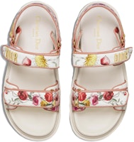 Shop (Women) Dior DiorAct Sandals 'White Comfort Casual' KCQ868FGL_S43L