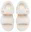 Purchase (W) Sandal Dior DiorAct Putih 'Kemasan Emas Velcro' KCQ773SPK_S03W