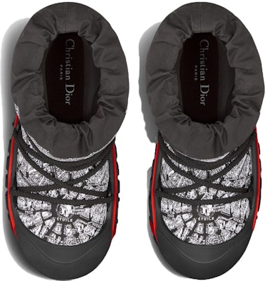(W) Dior Dioralps Sepatu Bot Pendek 'Kenyamanan Hangat Hitam' KCI685PAY_S11X Lookbook (W) Dior Dioralps Sepatu Bot Pendek 'Kenyamanan Hangat Hitam' KCI685PAY_S11X
