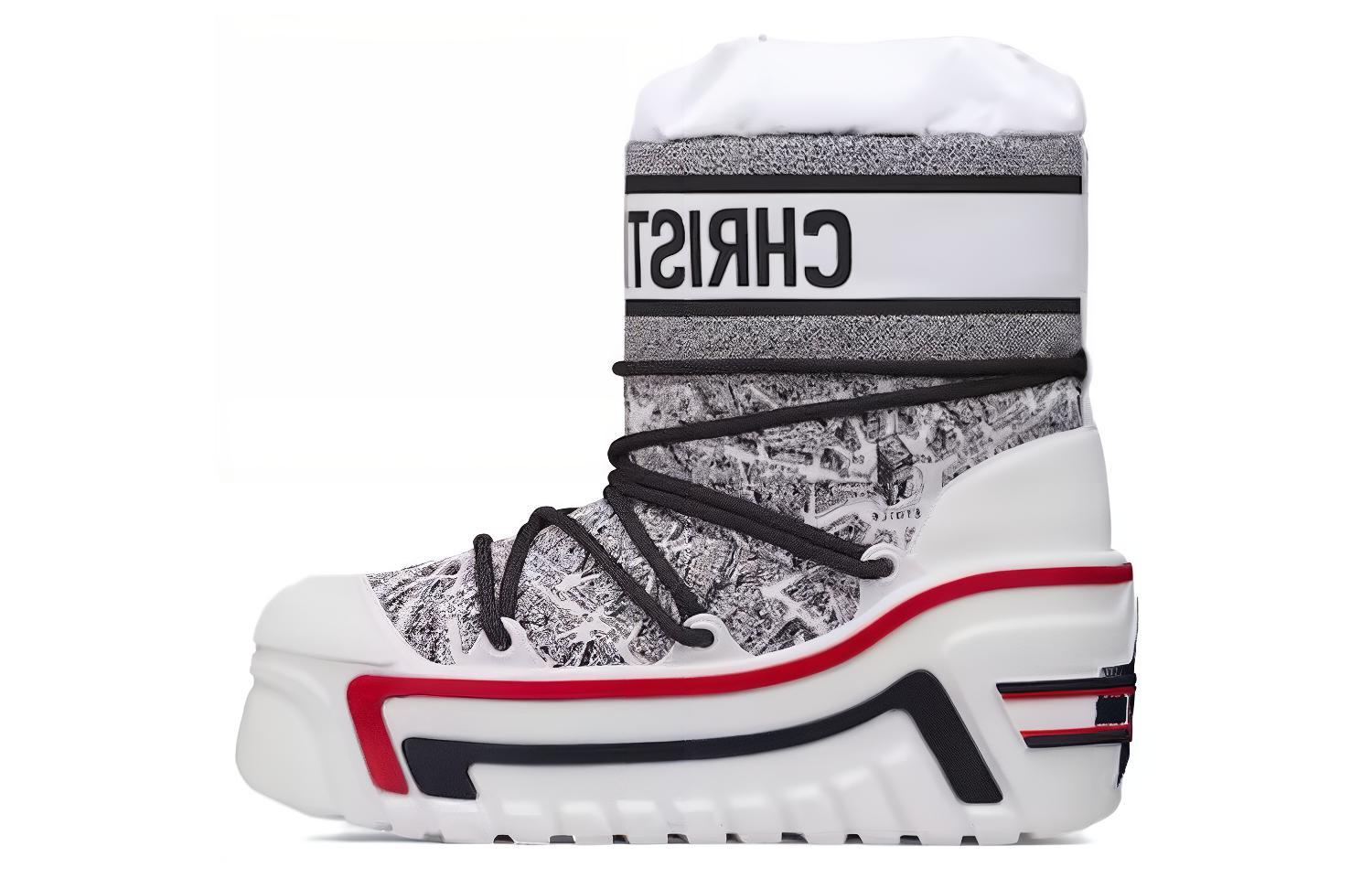 Buy (W) Botas de Nieve Dior Dioralps Cortas Mid-Top 'Blancas'. KCI685PAY_S15W