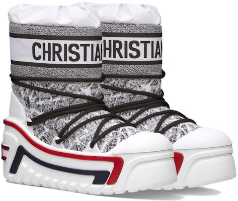 (Women) Dior Dioralps Short Mid-Top Snow Boots 'White' KCI685PAY_S15W Lookbook (Women) Dior Dioralps Short Mid-Top Snow Boots 'White' KCI685PAY_S15W