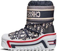(Women) Dior DiorAlps Snow Boot 'Dior Oblique - Deep Blue' KCI685OSY-S96B (Women) Dior DiorAlps Snow Boot 'Dior Oblique - Deep Blue' KCI685OSY-S96B