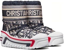 (W) Diorアルプス スノーブーツ (ディオール オブリーク 紺) KCI685OSY-S96B Shop (W) Diorアルプス スノーブーツ (ディオール オブリーク 紺) KCI685OSY-S96B