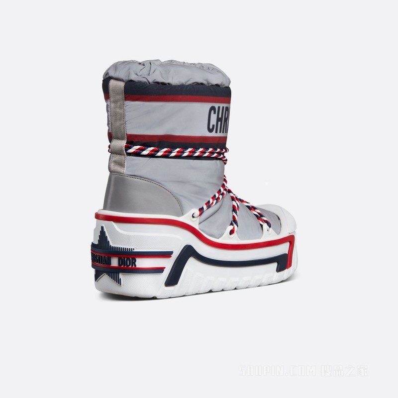 Shop (W) Dior DiorAlps Sepatu Salju 'Silver Tone Reflective' KCI685RNY-S87K